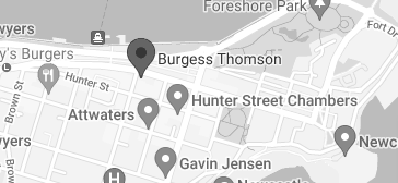 Burgess Thomson Location Map