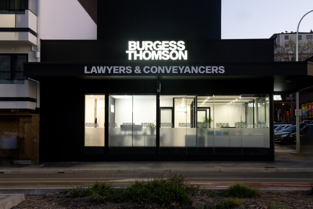 burgess thomson lawyers office